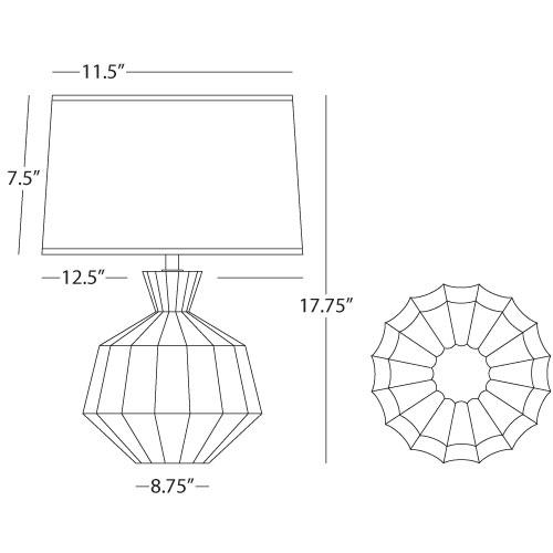 media image for Orion Accent Lamp by Robert Abbey 254