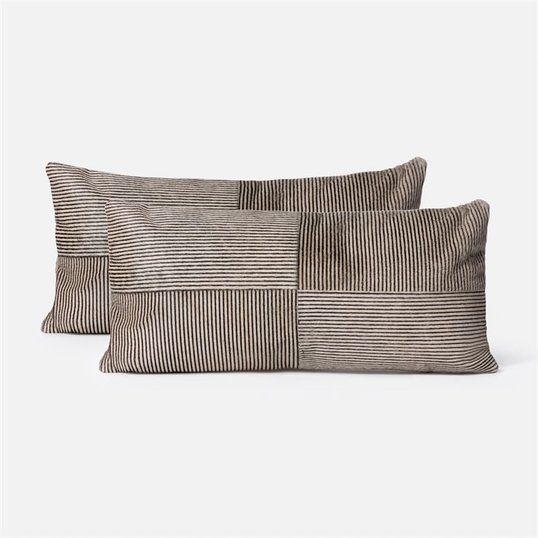 media image for Quincy Hair-On-Hide Pillow, Set of 2 256