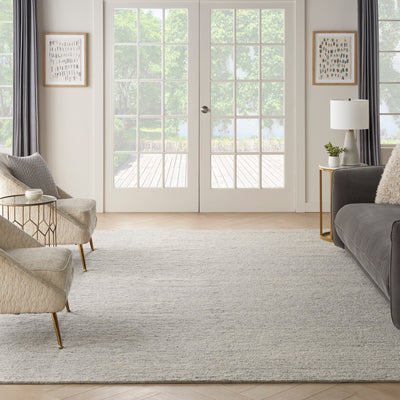 product image for Nourison Home Alanna Silver Farmhouse Rug By Nourison Nsn 099446113931 8 48