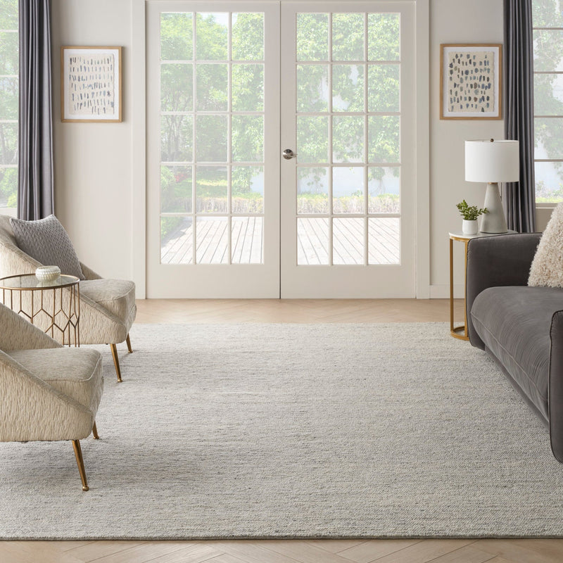 media image for Nourison Home Alanna Silver Farmhouse Rug By Nourison Nsn 099446113931 8 211