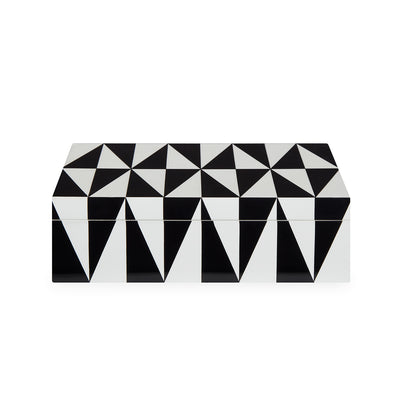 product image for Medium Op Art Lacquer Box 49