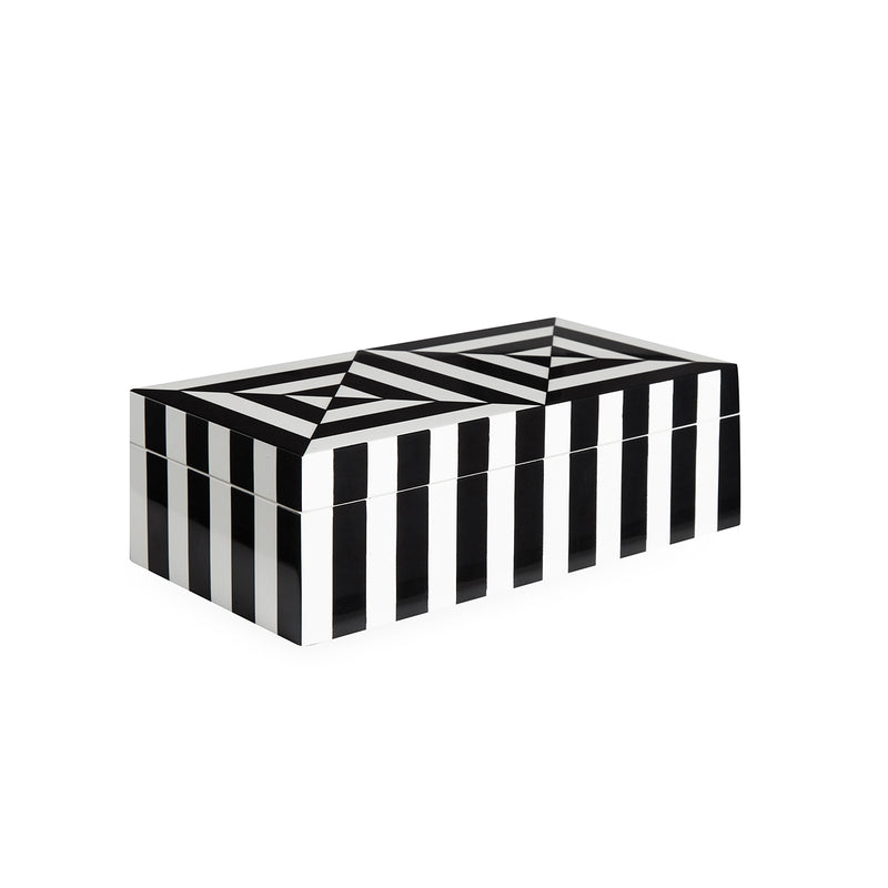 media image for Small Op Art Lacquer Box 214