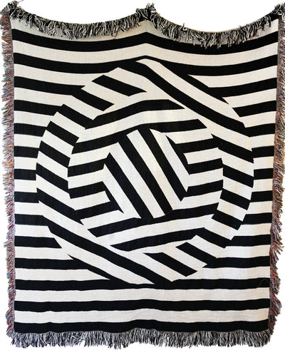 product image of optic throw blankets by elise flashman 1 558