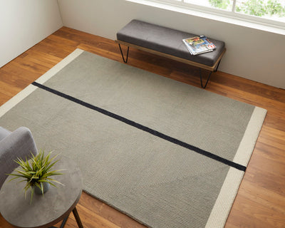product image for ardon architectural mid century modern hand tufted gray black rug by bd fine mgrr8904gryblkh00 9 65
