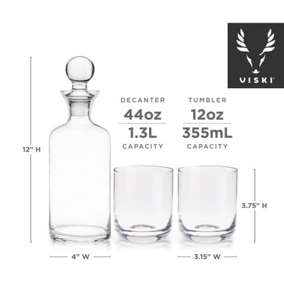 product image for modern liquor decanter tumblers 4 44
