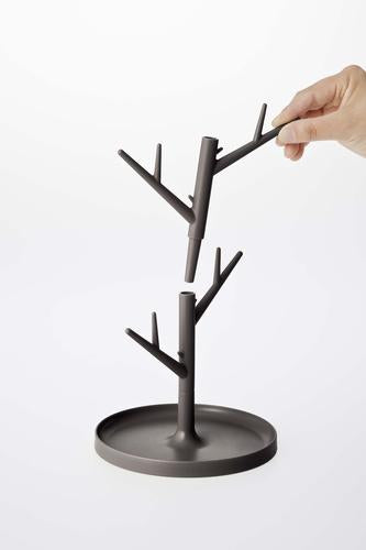 product image for branch glass mug tree in brown 3 95