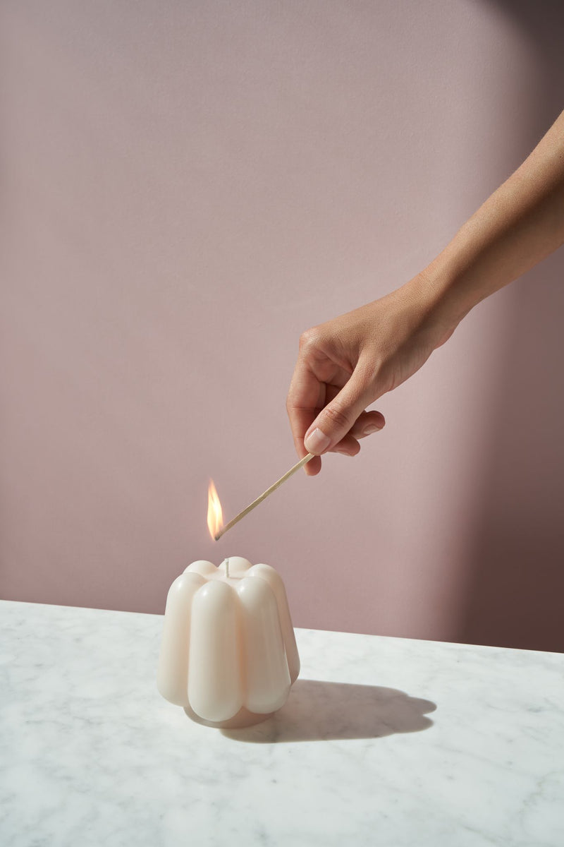 media image for templo ivory candle sculpture 2 213