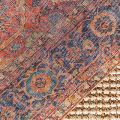 product image for boh04 avonlea oriental blue orange area rug design by jaipur 5 78