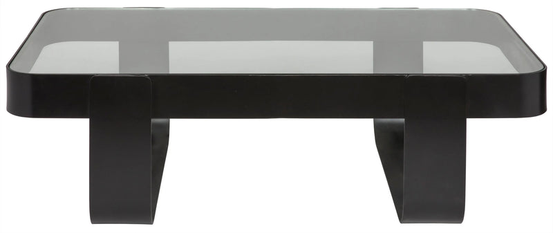 media image for marshall coffee table in black metal design by noir 1 293