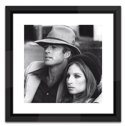 product image of robert redford barbara streisand in black and white print 1 1 557