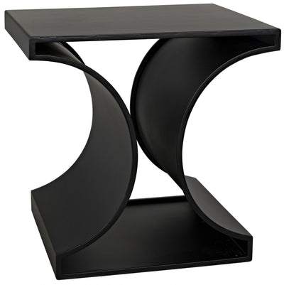 product image for alec side table in black metal design by noir 1 72