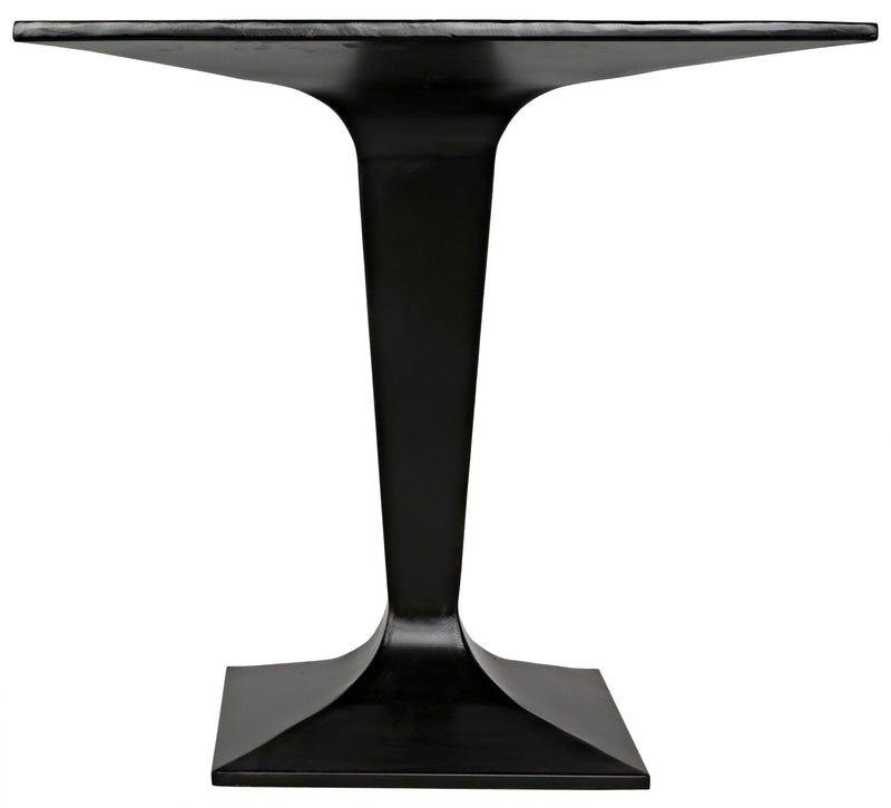 media image for anoil bistro table in black metal design by noir 1 21
