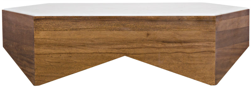 media image for amsterdam coffee table in walnut quartz design by noir 1 278