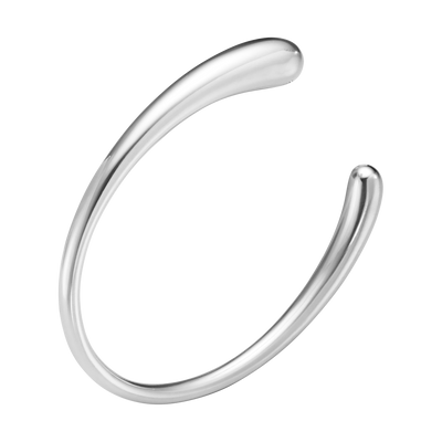 product image for Mercy Silver Open Bangle in Various Sizes by Georg Jensen 86