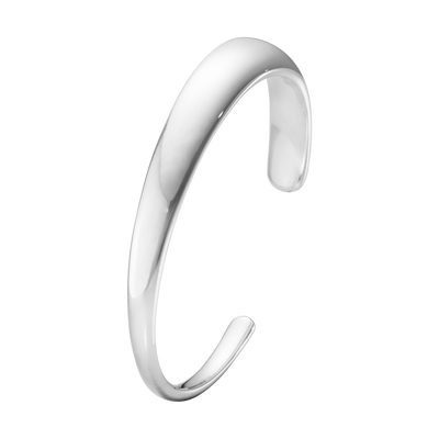 product image for Curve Silver Bangles in Various Styles by Georg Jensen 46