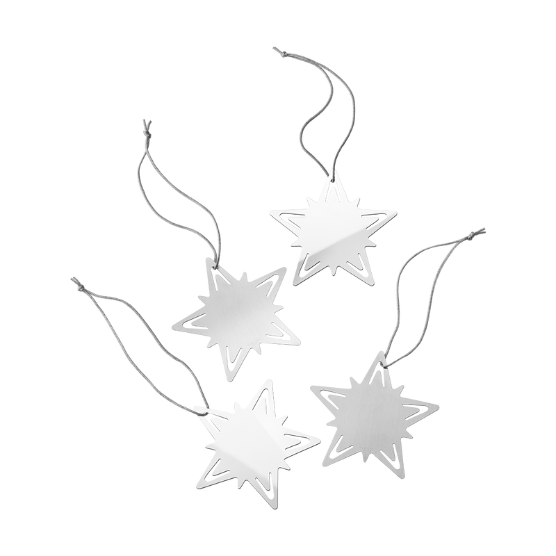 media image for classic christmas star reusable gift tags 1 264