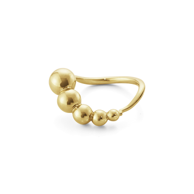product image for Grape Yellow Gold Slim Rings by Georg Jensen 97