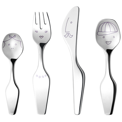 product image for Twist Family Cutlery, Set of 4 58