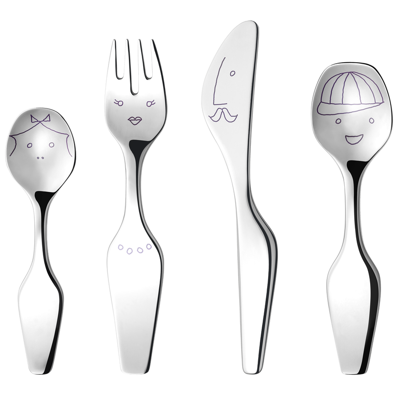 media image for Twist Family Cutlery, Set of 4 237