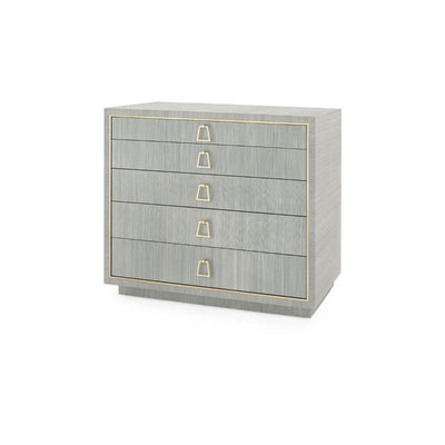 product image for Parker Large 5-Drawer in Slate Blue design by Bungalow 5 80