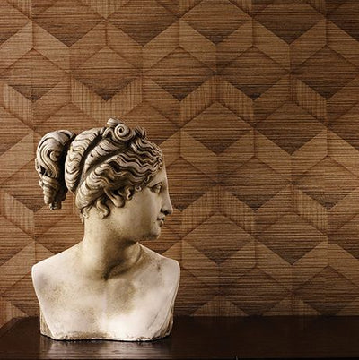 product image for Parquet Wallpaper in Khaki Color by Osborne & Little 72