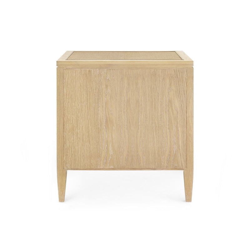 media image for Paulina 3-Drawer Side Table in Natural design by Bungalow 5 245
