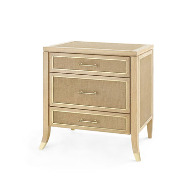 product image for Paulina 3-Drawer Side Table in Natural design by Bungalow 5 15