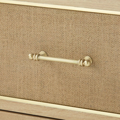 product image for Paulina 3-Drawer Side Table in Natural design by Bungalow 5 53