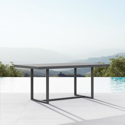 product image for pavia rectangular dining table by azzurro living pav a16dtrc 11 87