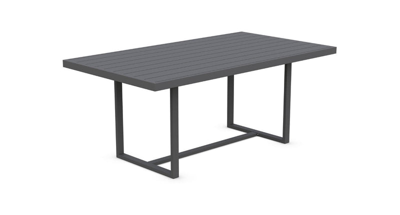 media image for pavia rectangular dining table by azzurro living pav a16dtrc 1 275