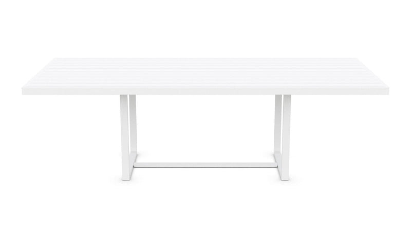 media image for pavia rectangular dining table by azzurro living pav a16dtrc 8 268
