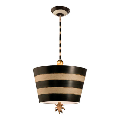product image for south beach striped pendant in black and white by lucas mckearn pd1019 1 21