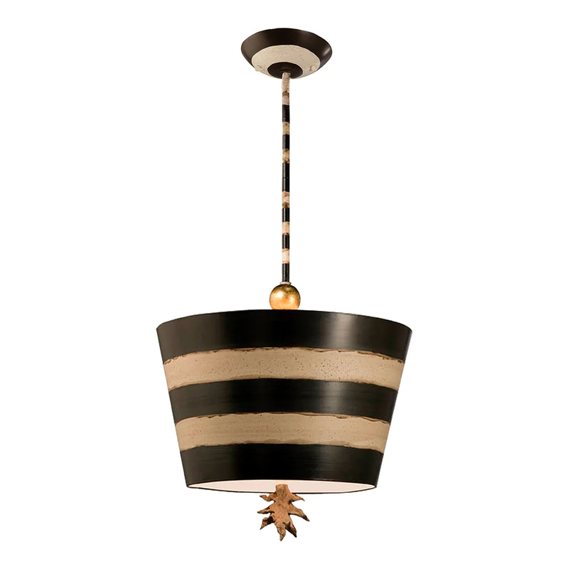 media image for south beach striped pendant in black and white by lucas mckearn pd1019 1 237