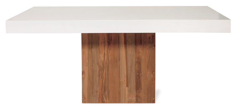 media image for Perpetual Teak Sparta Dining Table in Various Colors by BD Outdoor 242