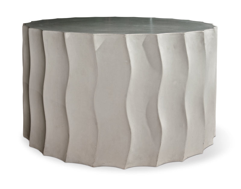 media image for Perpetual Wave Wide Accent Table in Various Colors by BD Outdoor 265
