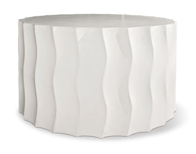 product image of Perpetual Wave Wide Accent Table in Various Colors by BD Outdoor 536