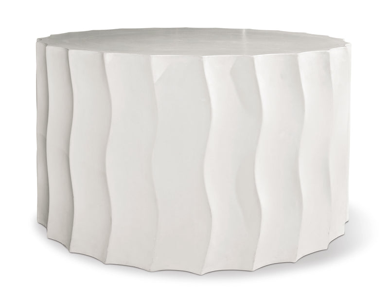 media image for Perpetual Wave Wide Accent Table in Various Colors by BD Outdoor 235