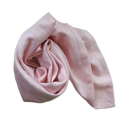 product image of linen swaddle blanket in petal 1 563