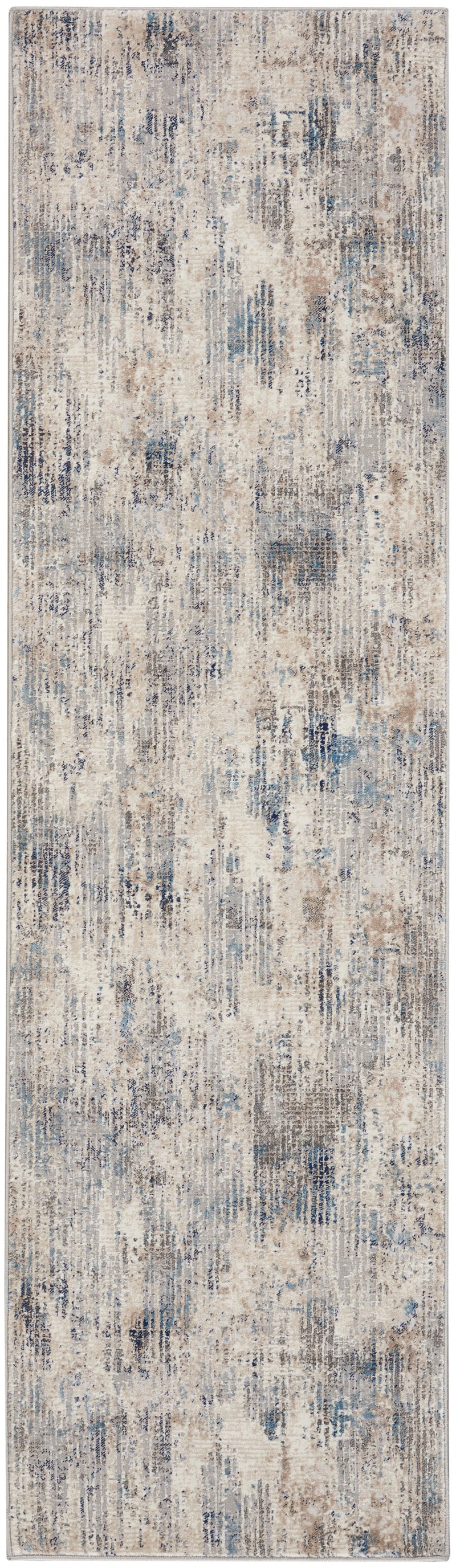 media image for ck022 infinity ivory grey blue rug by nourison 99446079213 redo 5 270