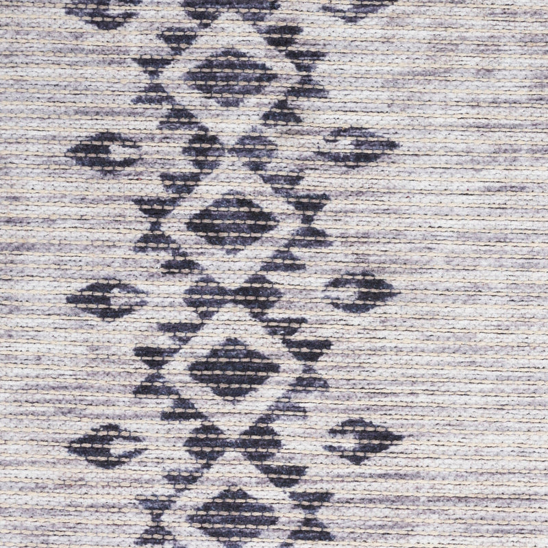 media image for Nicole Curtis Machine Washable Series Ivory Charcoal Scandinavian Rug By Nicole Curtis Nsn 099446163332 8 275