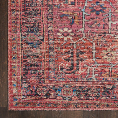 product image for Nicole Curtis Machine Washable Series Brick Vintage Rug By Nicole Curtis Nsn 099446164612 3 30