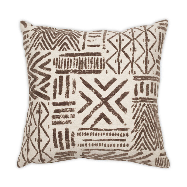 media image for Toltec Pillow in Various Colors by Moss Studio 274