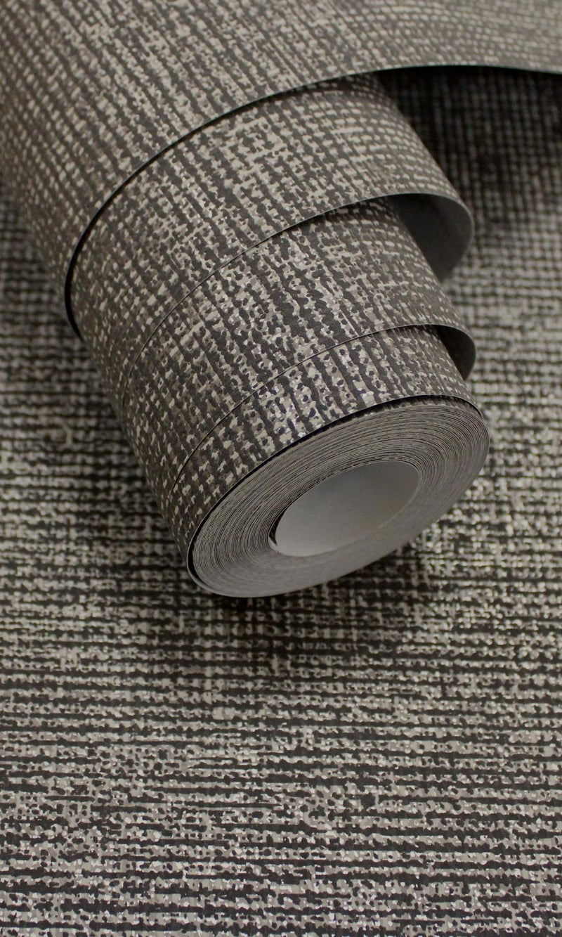 media image for Plain Charcoal Textured Metallic Wallpaper by Walls Republic 215