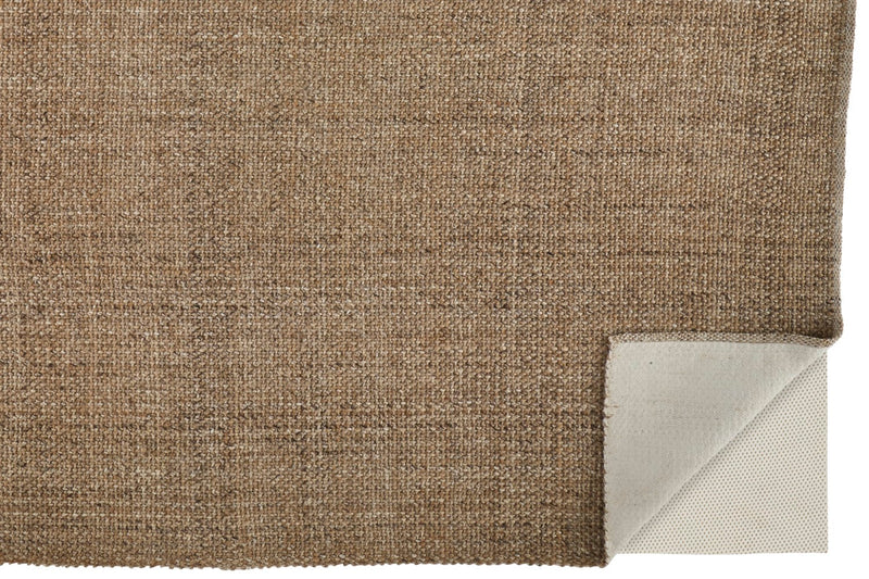 media image for Siona Handwoven Solid Color Tobacco Brown Rug 4 251