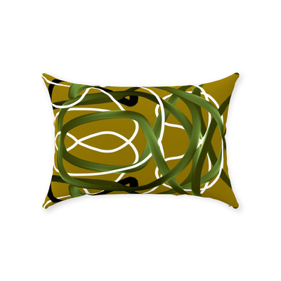 product image for olive knots throw pillow 9 12