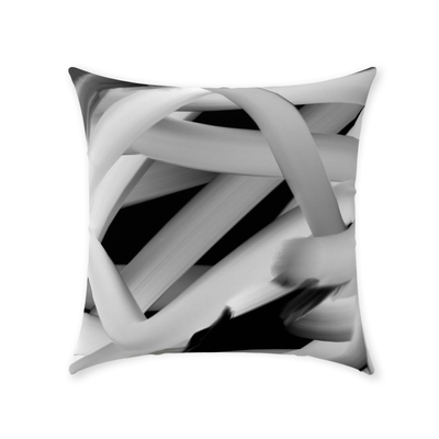 product image for black and white throw pillow 7 87