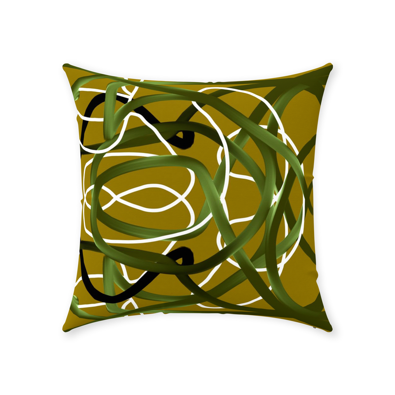 media image for olive knots throw pillow 6 255