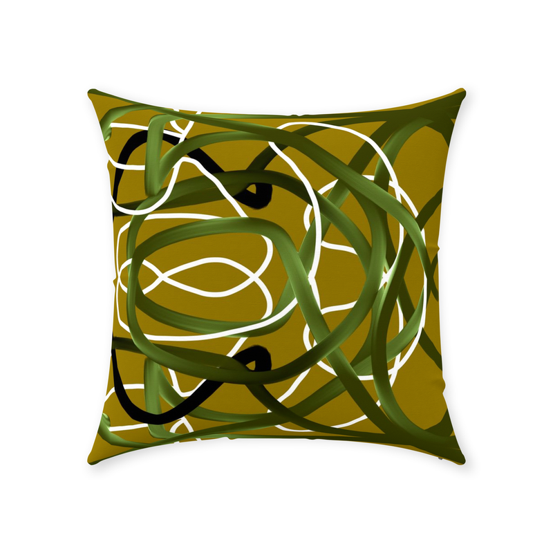 media image for olive knots throw pillow 6 277
