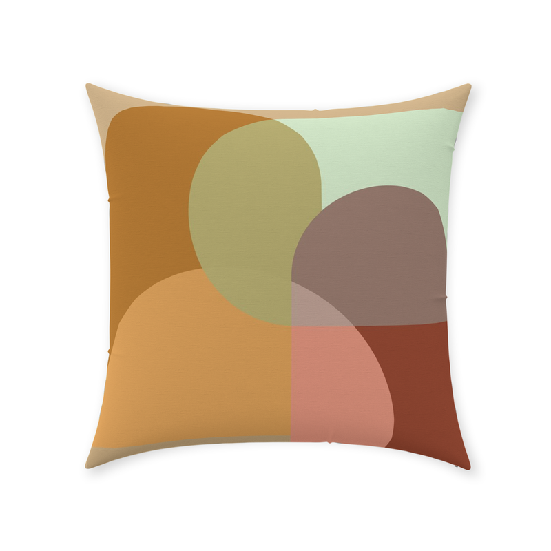 Shop Color Block Throw Pillow Burke Decor