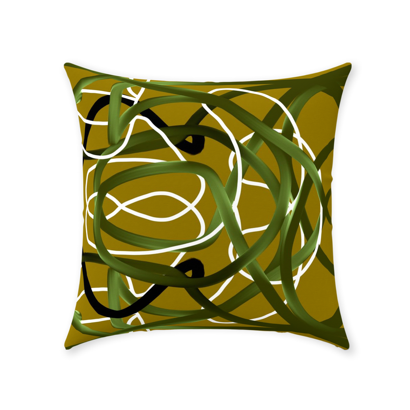 media image for olive knots throw pillow 7 278